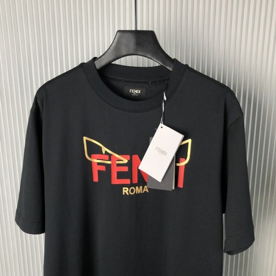 Fendi Lunar New Year black cotton T shirt Fendi Lunar New Year black cotton T shirt