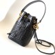 Fendi Mon Tresor Black Leather Mini Bag Fendi Mon Tresor Black Leather Mini Bag