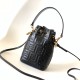 Fendi Mon Tresor Black Leather Mini Bag Fendi Mon Tresor Black Leather Mini Bag