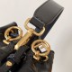 Fendi Mon Tresor Black Leather Mini Bag Fendi Mon Tresor Black Leather Mini Bag