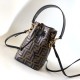 Fendi Mon Tresor Brown Leather Mini Bag Fendi Mon Tresor Brown Leather Mini Bag