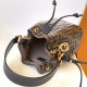 Fendi Mon Tresor Brown Leather Mini Bag Fendi Mon Tresor Brown Leather Mini Bag