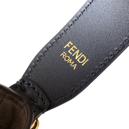 Fendi Mon Tresor Brown Leather Mini Bag Fendi Mon Tresor Brown Leather Mini Bag