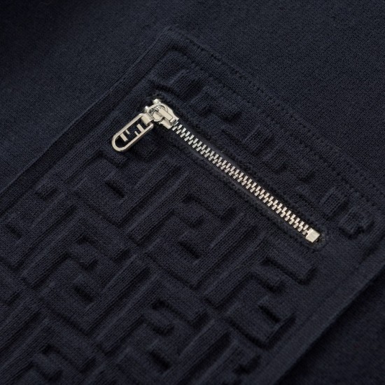 Fendi Navy blue wool jumper Fendi Navy blue wool jumper
