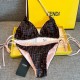 Fendi Pink Lycra Reversible Bikini Fendi Pink Lycra Reversible Bikini