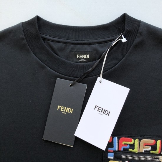 Fendi Lunar New Year black cotton T shirt Fendi Lunar New Year black cotton T shirt