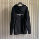 Givenchy Archetype slim fit hoodie in fleece black Givenchy Archetype slim fit hoodie in fleece black