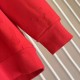 Givenchy Paris Distressed Oversized Hoodie Red Givenchy Paris Distressed Oversized Hoodie Red