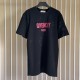 Givenchy Paris Distressed Oversized T Shirt Black / Red Givenchy Paris Distressed Oversized T Shirt Black / Red