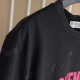 Givenchy Paris Distressed Oversized T Shirt Black / Red Givenchy Paris Distressed Oversized T Shirt Black / Red