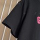 Givenchy Paris Distressed Oversized T Shirt Black / Red Givenchy Paris Distressed Oversized T Shirt Black / Red