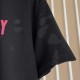 Givenchy Paris Distressed Oversized T Shirt Black / Red Givenchy Paris Distressed Oversized T Shirt Black / Red