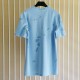 Givenchy Paris Distressed Oversized T Shirt Blue Givenchy Paris Distressed Oversized T Shirt Blue