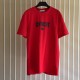 Givenchy Paris Distressed Oversized T Shirt Red Givenchy Paris Distressed Oversized T Shirt Red