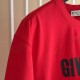 Givenchy Paris Distressed Oversized T Shirt Red Givenchy Paris Distressed Oversized T Shirt Red