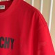 Givenchy Paris Distressed Oversized T Shirt Red Givenchy Paris Distressed Oversized T Shirt Red