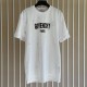 Givenchy Paris Distressed Oversized T Shirt White / Black Givenchy Paris Distressed Oversized T Shirt White / Black