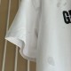 Givenchy Paris Distressed Oversized T Shirt White / Black Givenchy Paris Distressed Oversized T Shirt White / Black