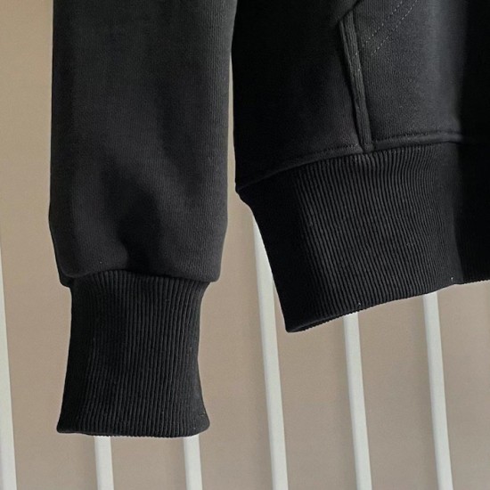 Givenchy Padlock Detail Zip-up Hoodie in Black Givenchy Padlock Detail Zip-up Hoodie in Black