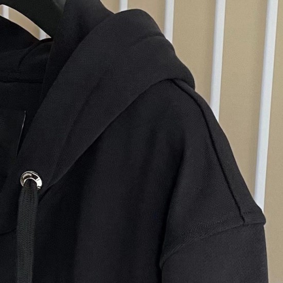 Givenchy Padlock Detail Zip-up Hoodie in Black Givenchy Padlock Detail Zip-up Hoodie in Black