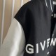 Givenchy Varsity Jacket in Wool and Leather Black Givenchy Varsity Jacket in Wool and Leather Black
