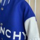 Givenchy Varsity Jacket in Wool and Leather Blue Givenchy Varsity Jacket in Wool and Leather Blue