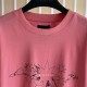 Givenchy Boxy fit t-shirt in cotton GIVENCHY Tarot Pink Givenchy Boxy fit t-shirt in cotton GIVENCHY Tarot Pink