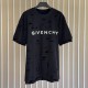 Givenchy Destroyed Layered Oversized T shirt Black Givenchy Destroyed Layered Oversized T shirt Black