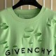 Givenchy Destroyed Layered Oversized T shirt Green Givenchy Destroyed Layered Oversized T shirt Green