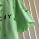 Givenchy Destroyed Layered Oversized T shirt Green Givenchy Destroyed Layered Oversized T shirt Green