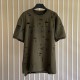 Givenchy Destroyed Layered Oversized T shirt Khaki Givenchy Destroyed Layered Oversized T shirt Khaki
