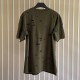 Givenchy Destroyed Layered Oversized T shirt Khaki Givenchy Destroyed Layered Oversized T shirt Khaki