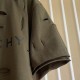 Givenchy Destroyed Layered Oversized T shirt Khaki Givenchy Destroyed Layered Oversized T shirt Khaki