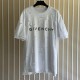 Givenchy Destroyed Layered Oversized T shirt White Givenchy Destroyed Layered Oversized T shirt White