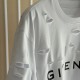 Givenchy Destroyed Layered Oversized T shirt White Givenchy Destroyed Layered Oversized T shirt White