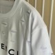 Givenchy Destroyed Layered Oversized T shirt White Givenchy Destroyed Layered Oversized T shirt White