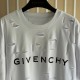Givenchy Destroyed Layered Oversized T shirt White Givenchy Destroyed Layered Oversized T shirt White