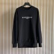 Givenchy Reverse slim fit sweatshirt in fleece black Givenchy Reverse slim fit sweatshirt in fleece black