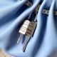 Givenchy Mini Kenny Neo bag in leather Blue Givenchy Mini Kenny Neo bag in leather Blue
