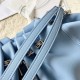 Givenchy Mini Kenny Neo bag in leather Blue Givenchy Mini Kenny Neo bag in leather Blue