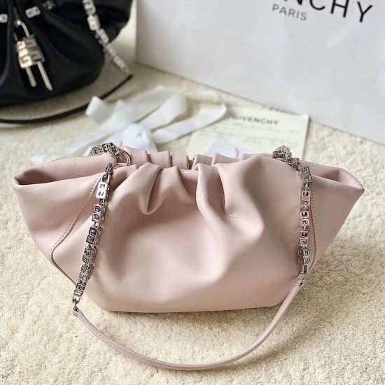 Givenchy Mini Kenny Neo bag in leather Pink Givenchy Mini Kenny Neo bag in leather Pink