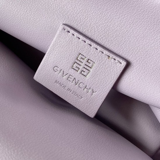 Givenchy Mini Kenny Neo bag in leather Purple Givenchy Mini Kenny Neo bag in leather Purple