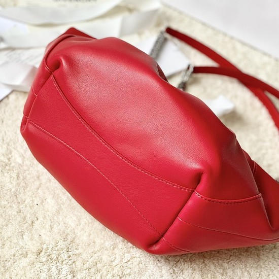 Givenchy Mini Kenny Neo bag in leather Red Givenchy Mini Kenny Neo bag in leather Red