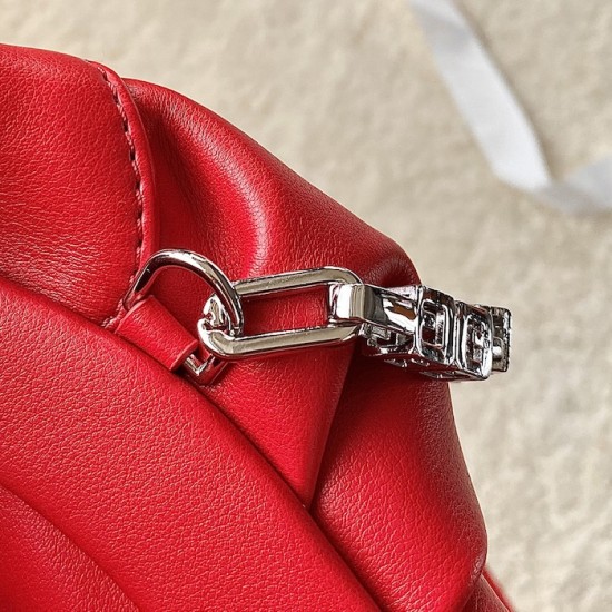 Givenchy Mini Kenny Neo bag in leather Red Givenchy Mini Kenny Neo bag in leather Red