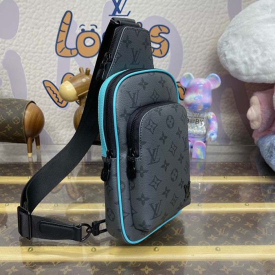 Louis Vuitton Monogram Eclipse Avenue Slingbag PM M11703 Louis Vuitton Monogram Eclipse Avenue Slingbag PM M11703