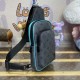 Louis Vuitton Monogram Eclipse Avenue Slingbag PM M11703 Louis Vuitton Monogram Eclipse Avenue Slingbag PM M11703