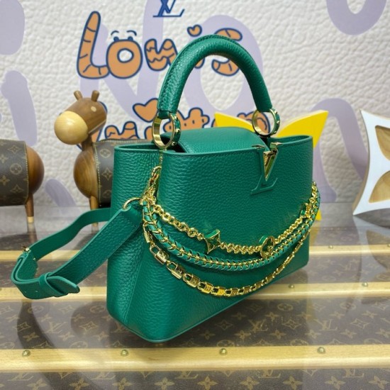 Louis Vuitton Capucines BB Green M11906 Louis Vuitton Capucines BB Green M11906