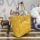 Louis Vuitton Reversible Neverfull Bandoulière Inside Out MM M11947 Louis Vuitton Reversible Neverfull Bandoulière Inside Out MM M11947