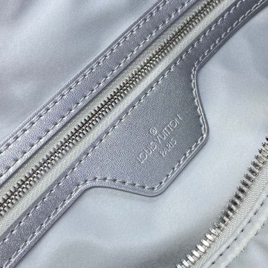 Louis Vuitton Frost Gradient Silver Keepall Bandoulière 45 M12067 Louis Vuitton Frost Gradient Silver Keepall Bandoulière 45 M12067