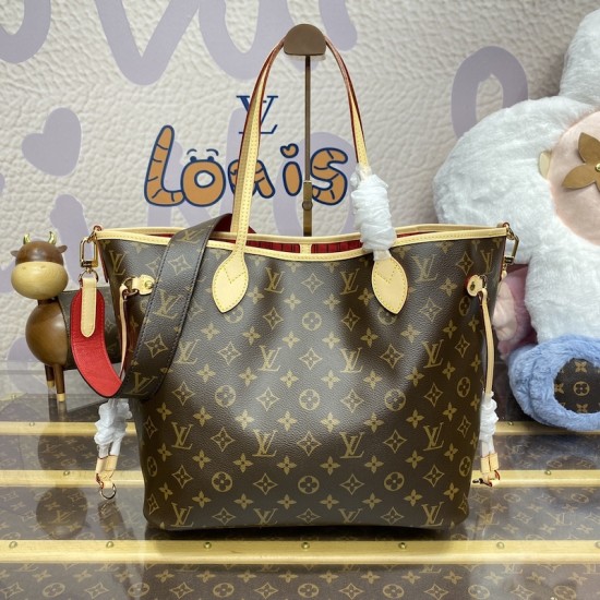 Louis Vuitton Reversible Neverfull Bandoulière Inside Out MM M12096 Louis Vuitton Reversible Neverfull Bandoulière Inside Out MM M12096